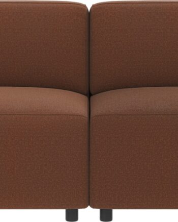 Personers Tresæders Sofa Rowico Willard Varm Rød Rita Polyester Skandinavisk Minimalisme