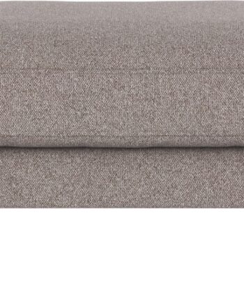 Puf Fodskammel Til Sofa Rowico Corwin Grå Beige Brenda Stof Med Sortlakerede Metalben H45b84d64