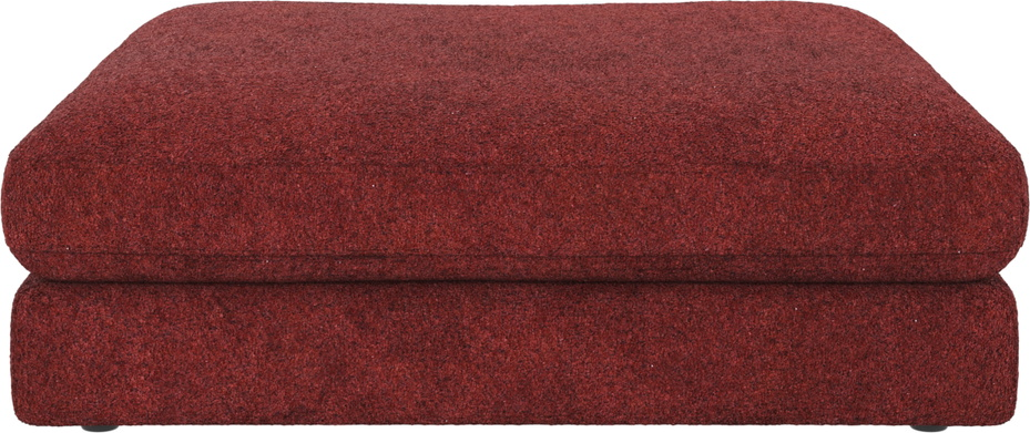 Puf Fodskammel Til Sofa Rowico Duncan Anna Polyesterstof 41x112x103 Rød