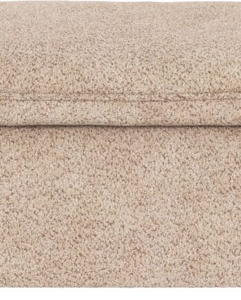Puf Rowico Rawlins Anna Lysebeige 91x91x45 Fodskammel Til Sofa
