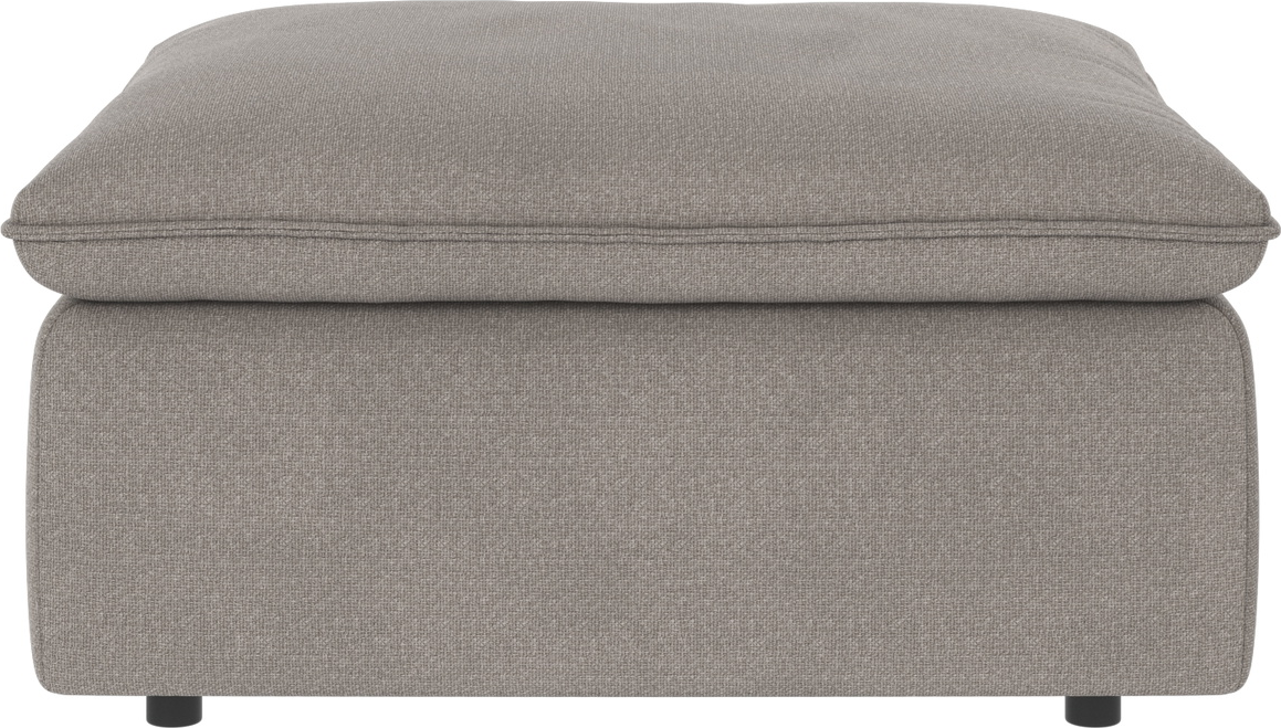 Puf Rowico Rawlins Lysegrå Polyester 91x91x45 Fodskammel Til Sofa