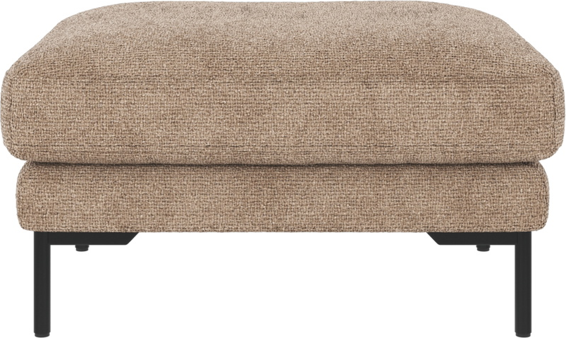 Puf Til Sofa Fodskammel Rowico Corwin Grå Beige Polyester Nordisk Design
