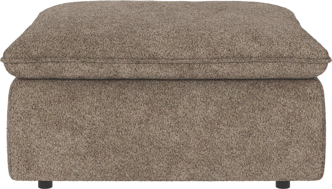 Puf Til Sofa Fodskammel Rowico Rawlins Mørk Beige Stof Anna H45 B91 D91