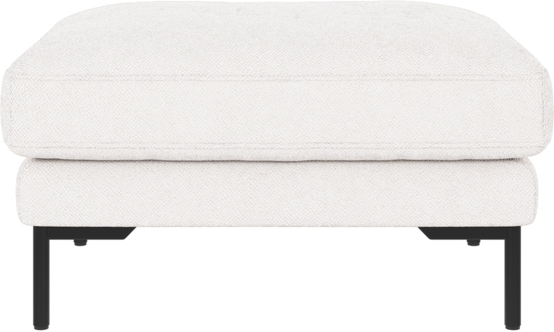 Puf Til Sofa Rowico Corwin 4584 Hvid Sort Polyester Metalstel