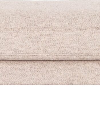 Puf Til Sofa Rowico Corwin Max Lys Beige Stof Med Sorte Pulverlakerede Metalben
