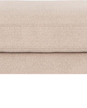 Puf Til Sofa Rowico Corwin Rita Lys Beige Fsc Træ   Sorte Metalben H45xb84xd64