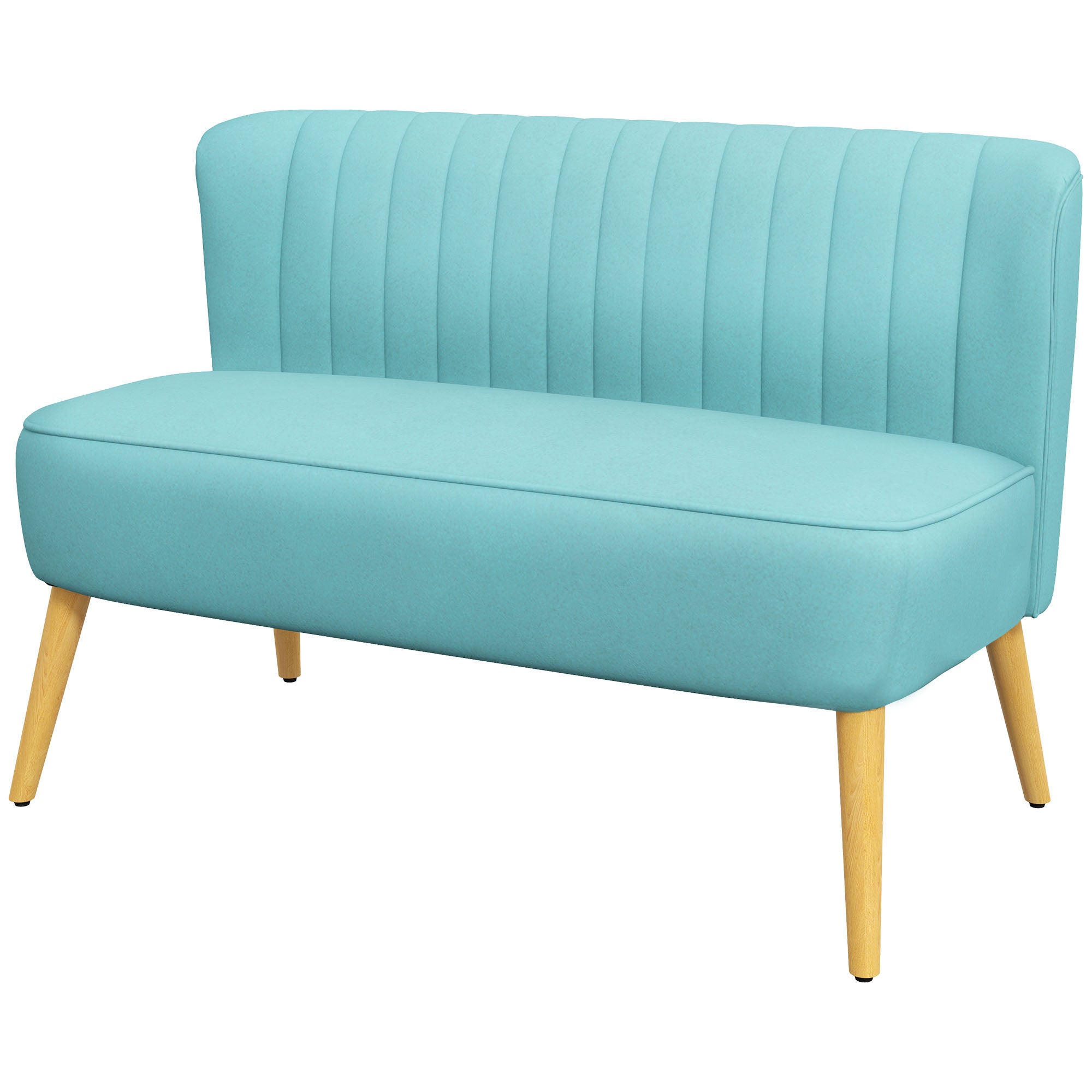 Retro Design Personers Sofa Træben 117 Grøn