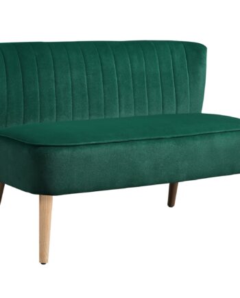 Retro Design Personers Sofa Træben 117 Mørkegrøn