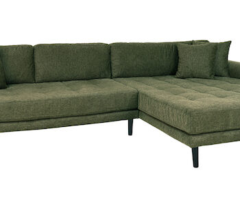 Riviera Lounge Sofa Olivengrøn Højrevendt Længde 290