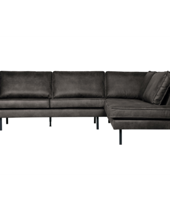 Rodeo Hjørnesofa Højrevendt Black