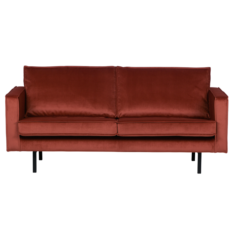 Rodeo Pers Sofa Velour Chestnut