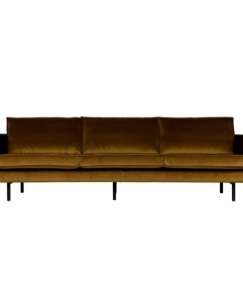 Rodeo Pers Sofa Velour Honey Yellow