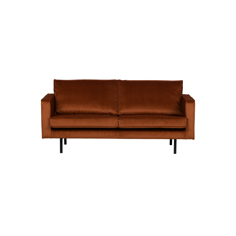 Rodeo Pers Sofa Velour Rust