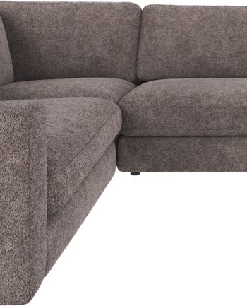 Rowico Duncan Hjørnesofa Formet Modulopbygget Anna Mørkegrå Polyester 325230