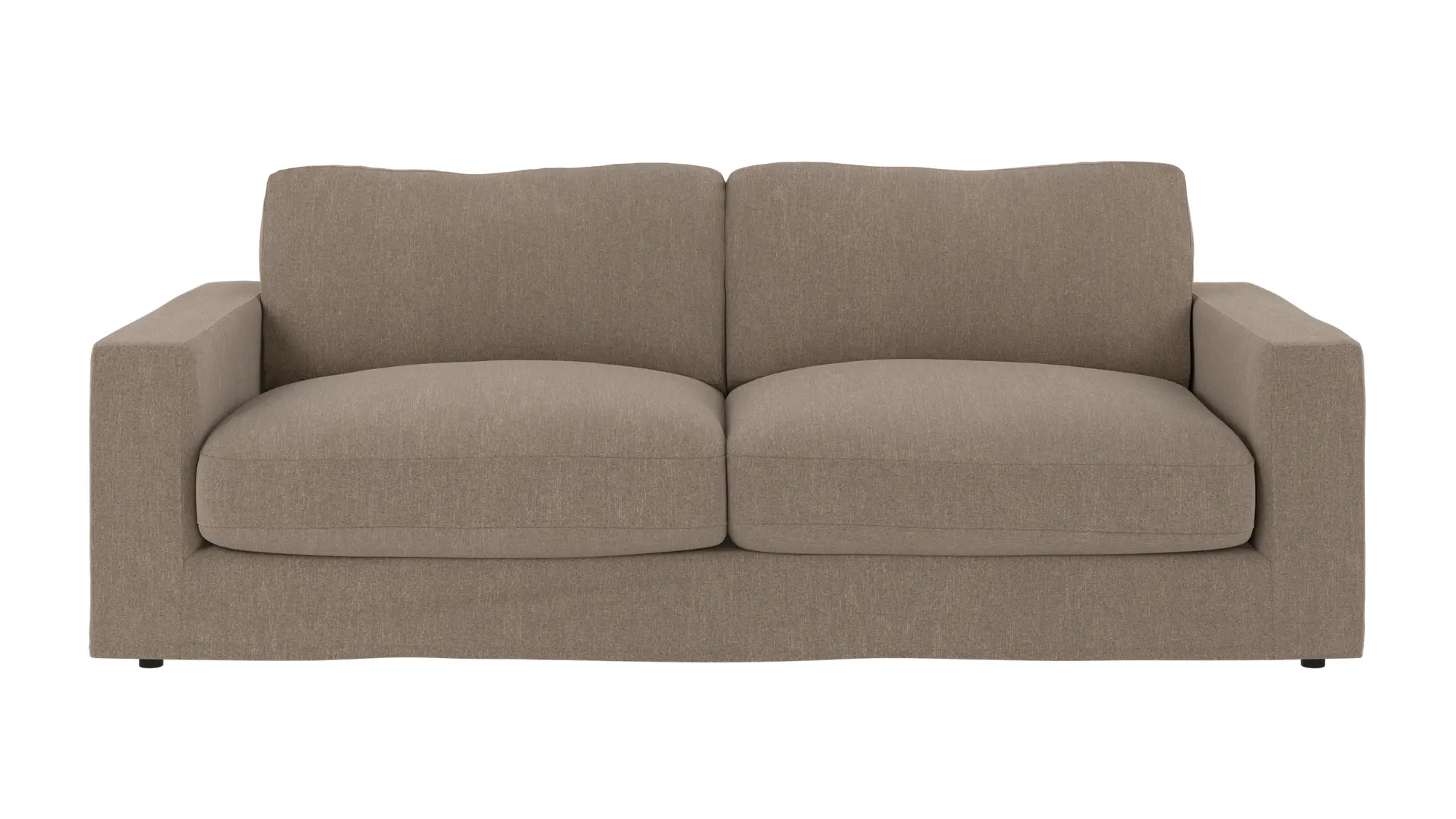 Rowico Langdon Pers Sofa Nougat Stof Sort Bøgetræ