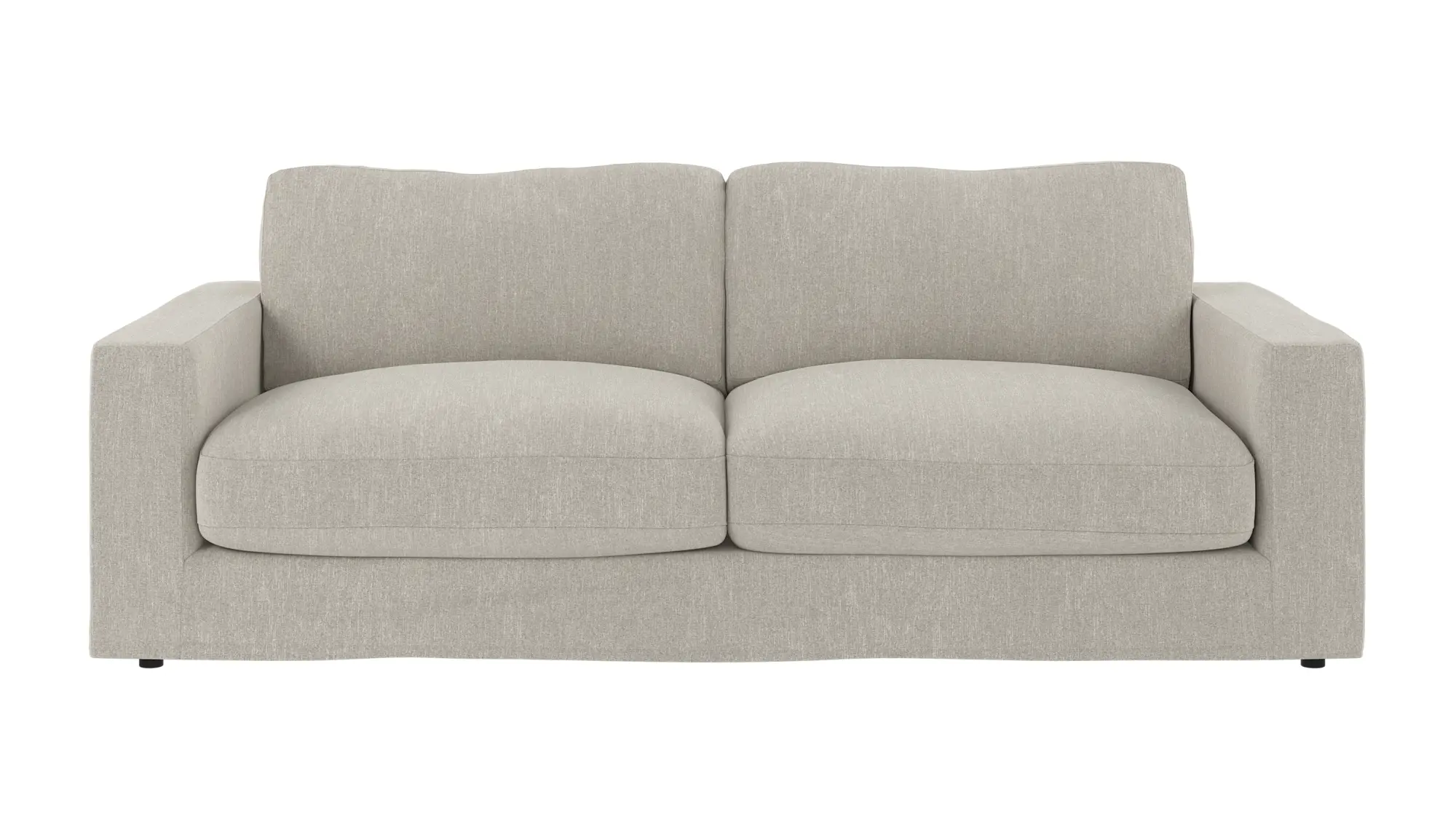 Rowico Langdon Pers Sofa Sand Stof Sort Bøgetræ