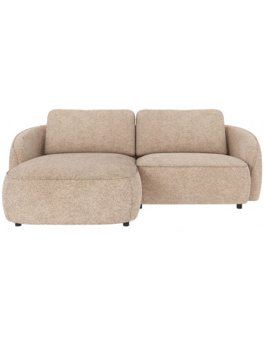 Rowico Norris Venstrevendt Chaiselong Sofa Polyester 226 162 Sort Lys Beige