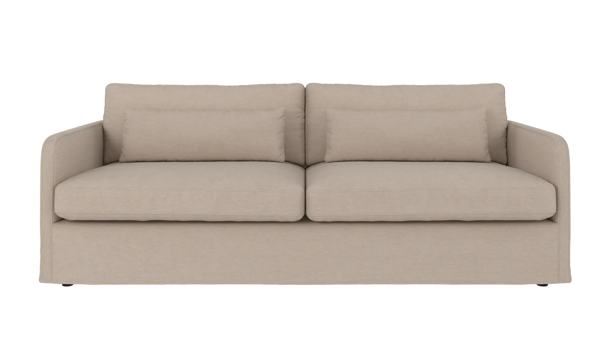Rowico Peyton Pers Sofa Beige Polyester Stof