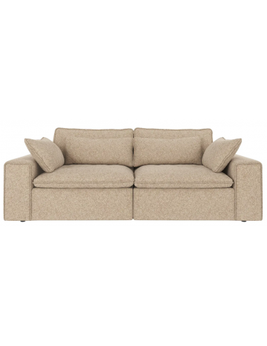 Rowico Rawlins Personers Sofa Polyester 226 116 Sort Beige