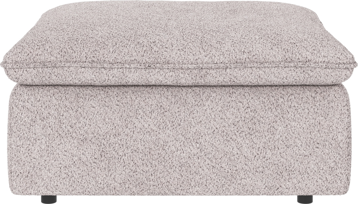 Rowico Rawlins Puf Til Sofa Siddepuf Fodskammel Anna Lysegrå Polyester H45xb91xd91