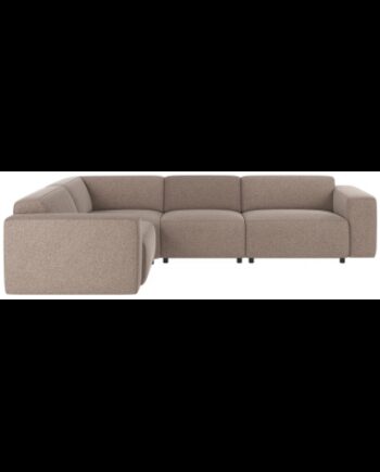Rowico Willard Hjørnesofa Polyester 297 219 Sort Beige
