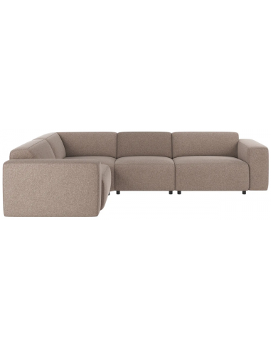 Rowico Willard Hjørnesofa Polyester 297 219 Sort Beige