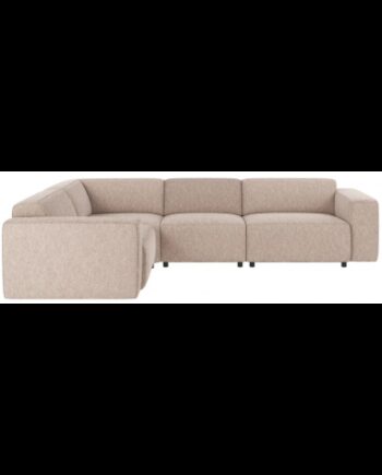 Rowico Willard Hjørnesofa Polyester 297 219 Sort Lys Beige