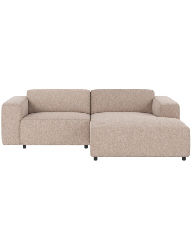 Rowico Willard Højrevendt Chaiselong Sofa Polyester 234 161 Sort Lys Beige