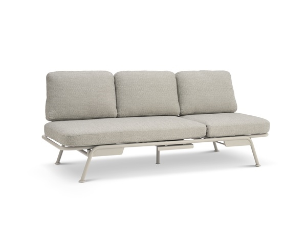 Santorini Sofa Sand Loungemøbler Lexpo Enggården Havemøbler