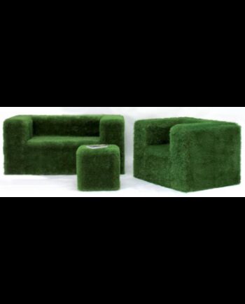 Sofa Lænestol Puf Kunstigt Græs