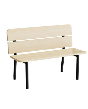 Sofa Pausa 551 1100 Birkelaminat Sort Stel