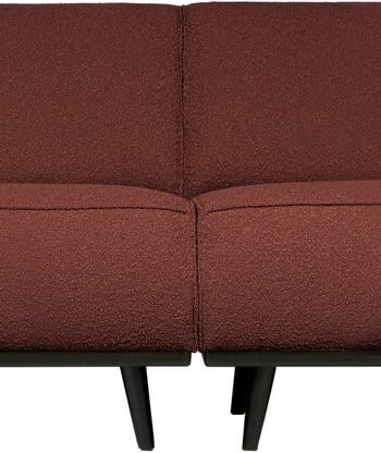 Sofa Personers Woood Statement Kastanjebrun Boucl 280