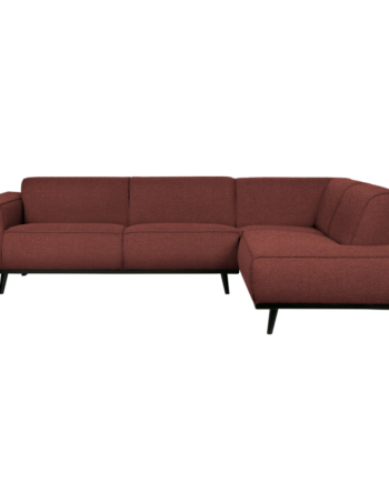 Statement Hjørnesofa Højrevendt Boucle Chestnut