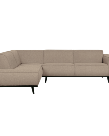 Statement Hjørnesofa Venstrevendt Boucle Beige