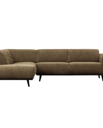 Statement Hjørnesofa Venstrevendt Flat Rib Rock