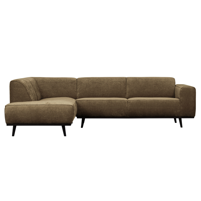 Statement Hjørnesofa Venstrevendt Flat Rib Rock