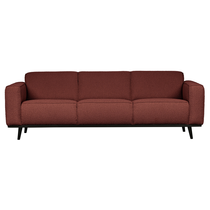 Statement Pers Sofa 230 Boucle Chestnut