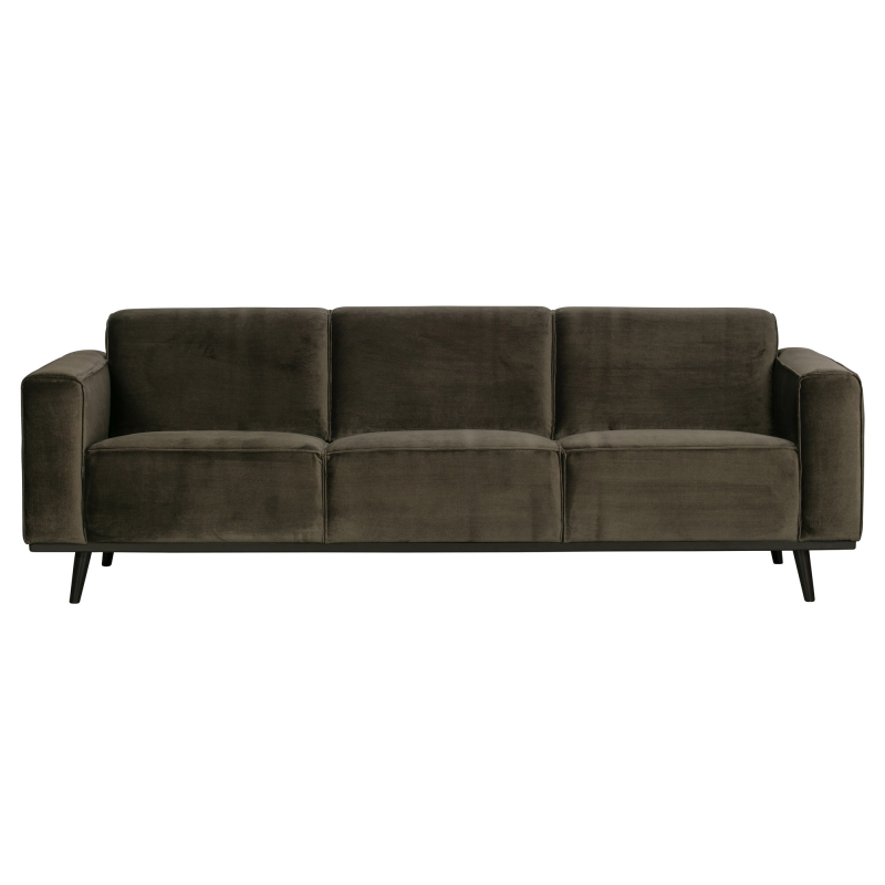 Statement Pers Sofa 230 Velour Warm Green