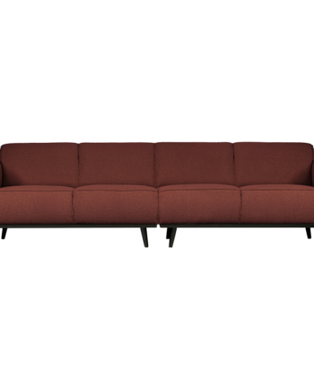 Statement Pers Sofa 280 Boucle Chestnut