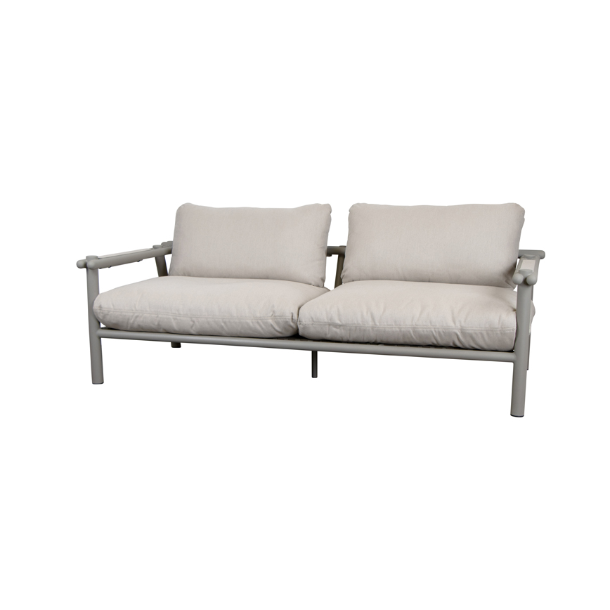 Sticks 2pers Sofa Taupe Sand