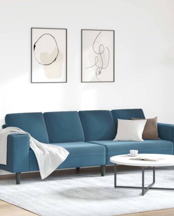 Stue Sofa 250 Blå