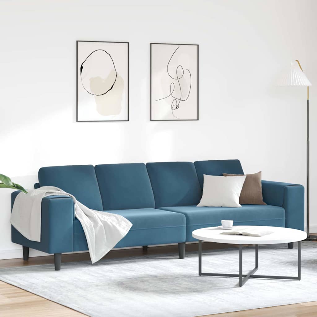 Stue Sofa 250 Blå