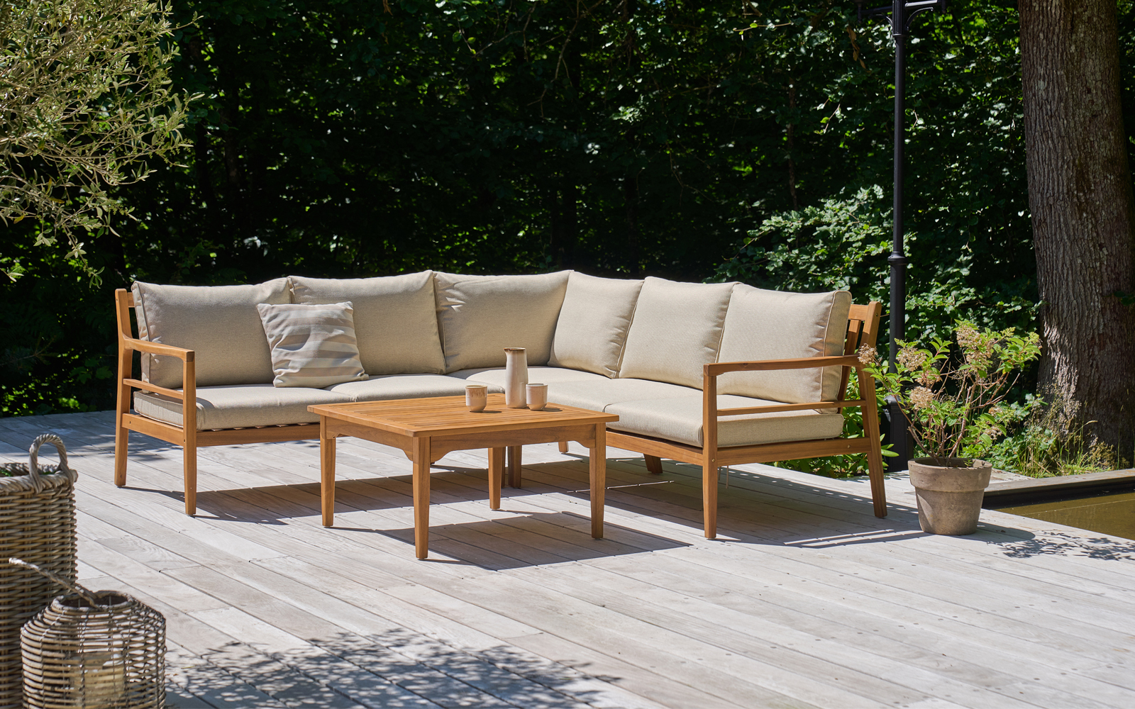 Taarbæk Lounge Hjørnesofa Inkl Bord