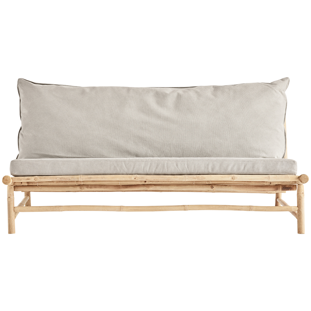 Tine Home Bambus Lounge Sofa Grå Hynde 160