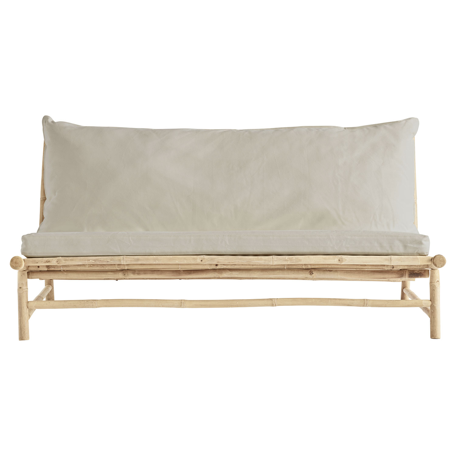 Tine Home Bambus Lounge Sofa Sand Hynde 160