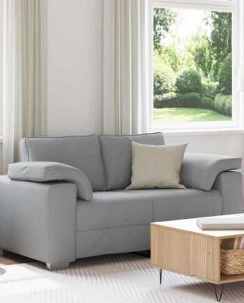 Tosæders Sofa Stof Lysegrå 160