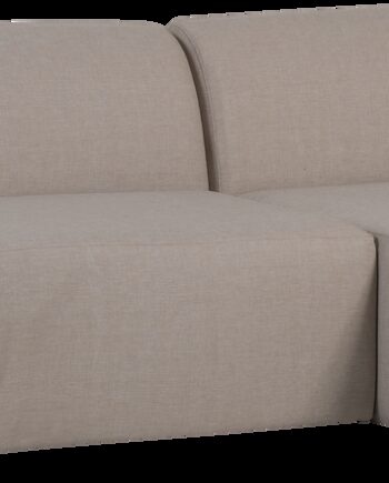 Udendørs Hjørnesofa Woood Collection Loungesæt Natur Sira Outdoor Stof Aluminium 258x168