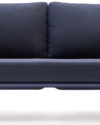 Udendørs Personers Sofa Kave Home Sedalis Aluminium Loungesofa B210 Mørk Blå