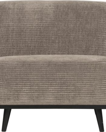 Udendørs Personers Sofa Woood Statement Modulsofa Lergrå Vævet Jacquard Ribstof Birketræsben H77b79d93