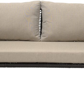 Udendørs Sofa Bloomingville Mundo Frostbestandig Stål Polyester L175xb74xh72 Sort